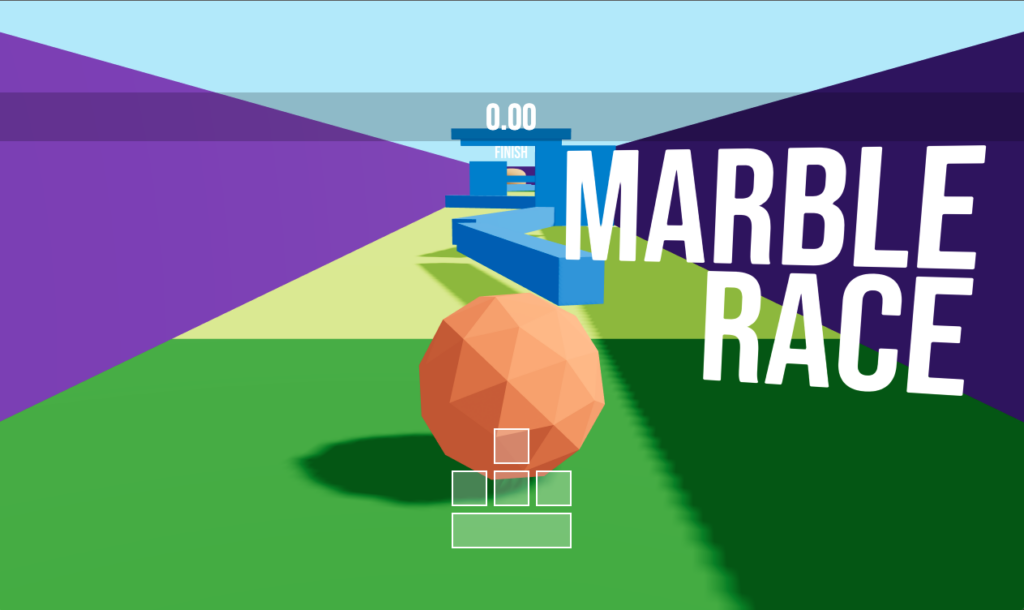 image of the Marble Race game.
